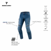 JEANSY MOTOCYKLOWE REBELHORN VANDAL DENIM BLUE 36/34